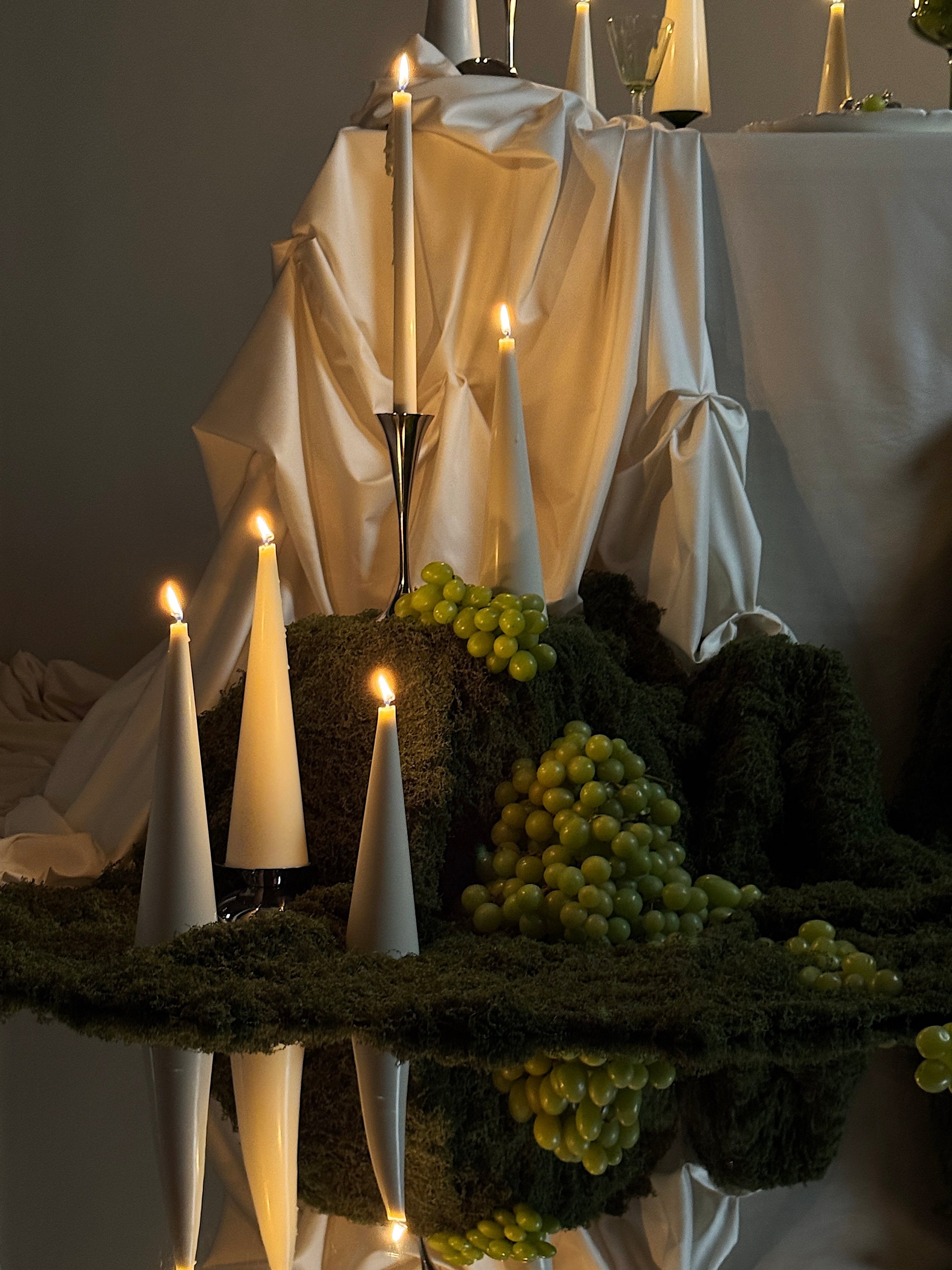 cone candle set