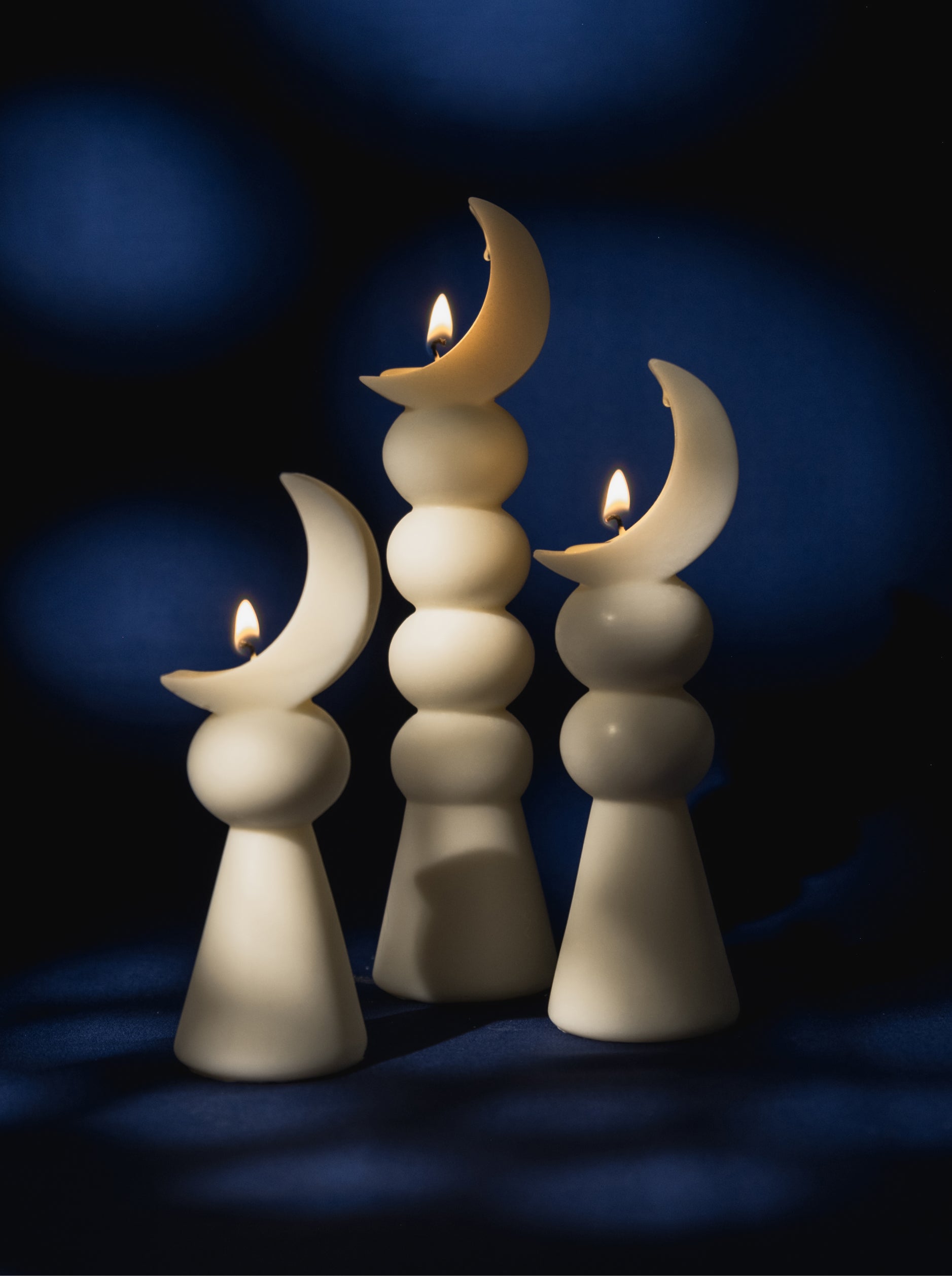 moon candle set