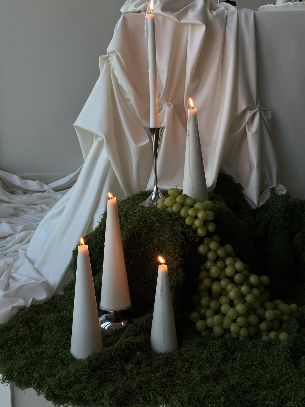 cone candle set
