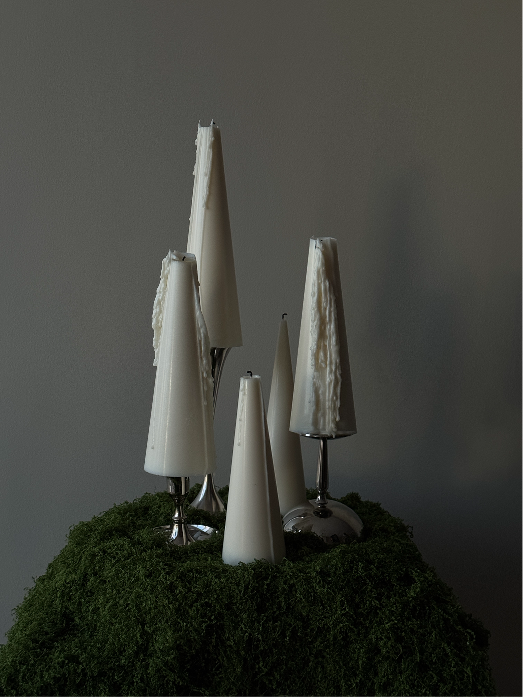 cone candle set