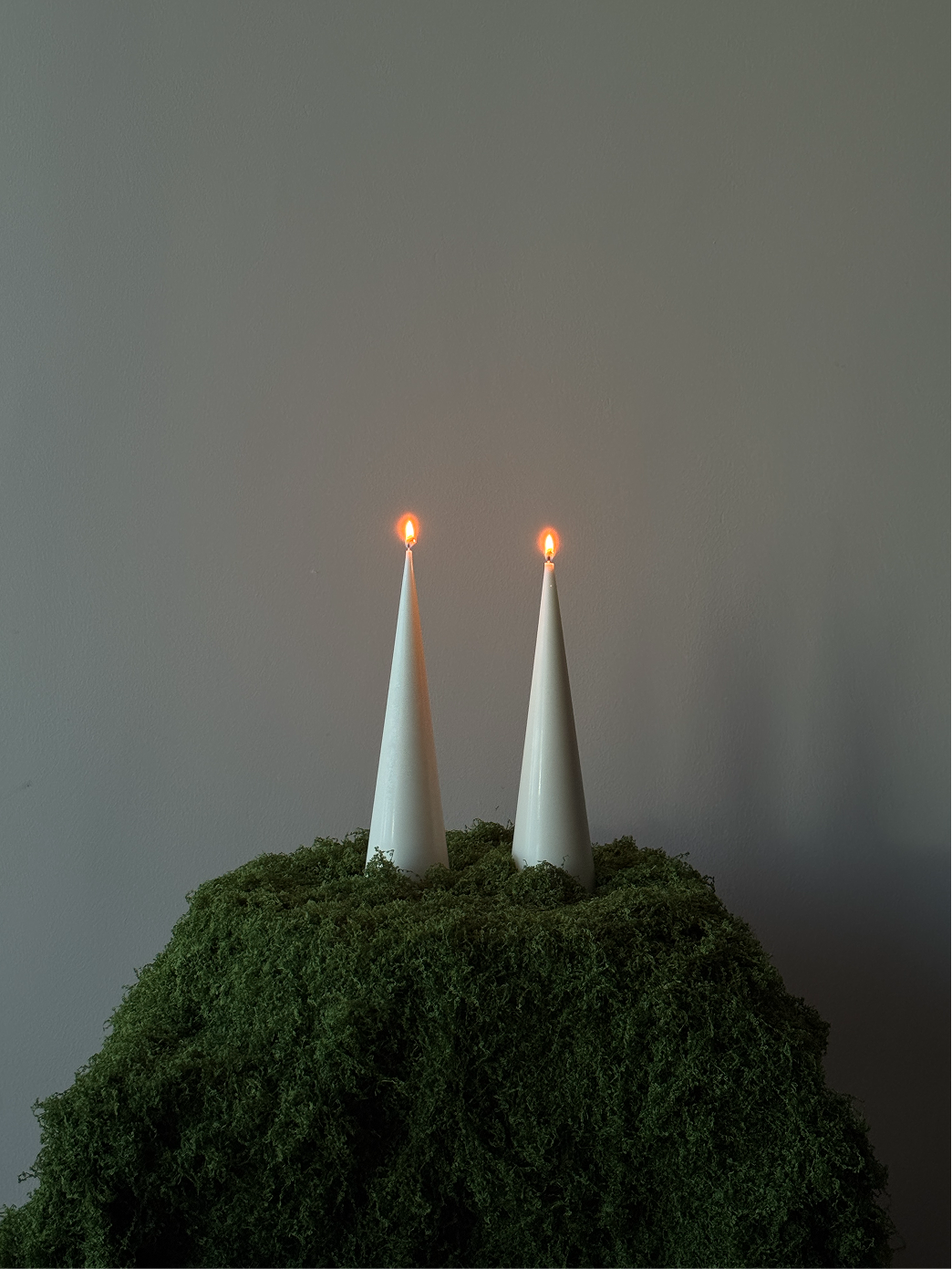 cone candle set
