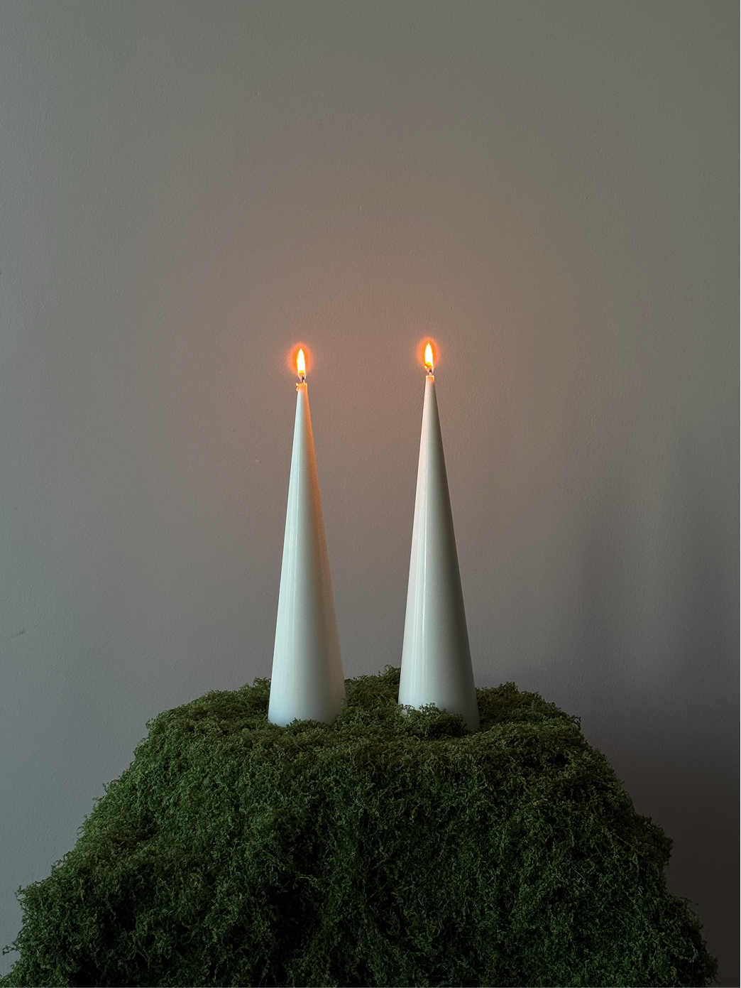 cone candle set