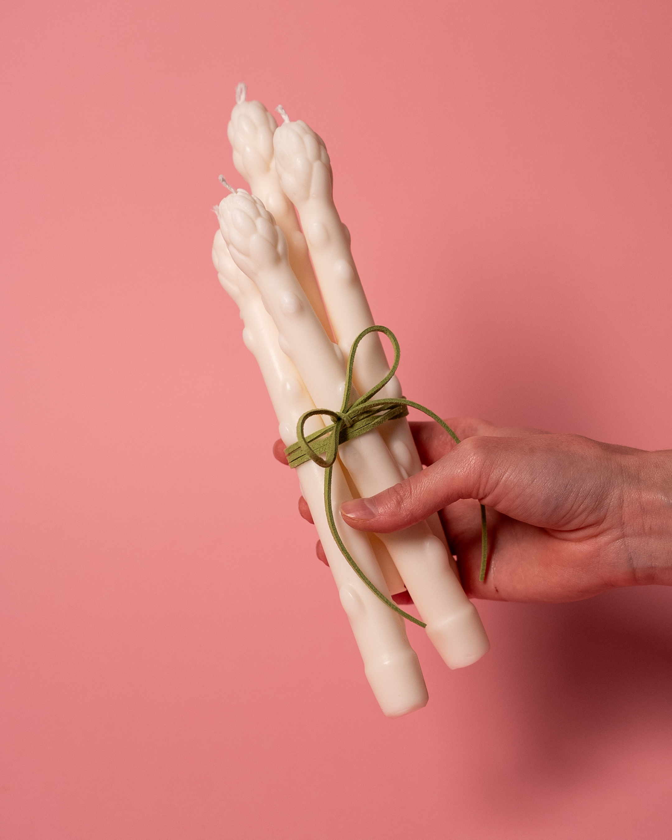 asparagus candle set
