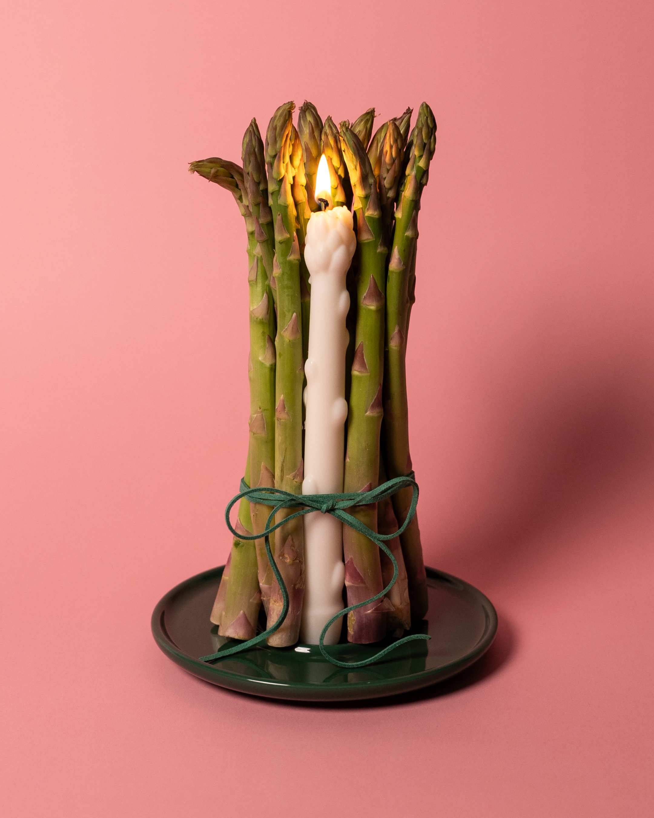 asparagus candle set