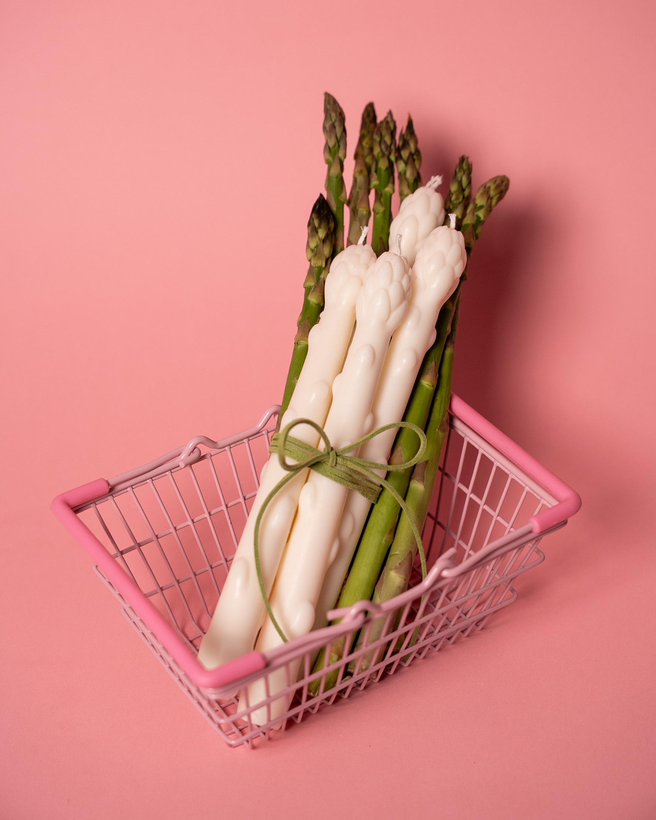 asparagus candle set