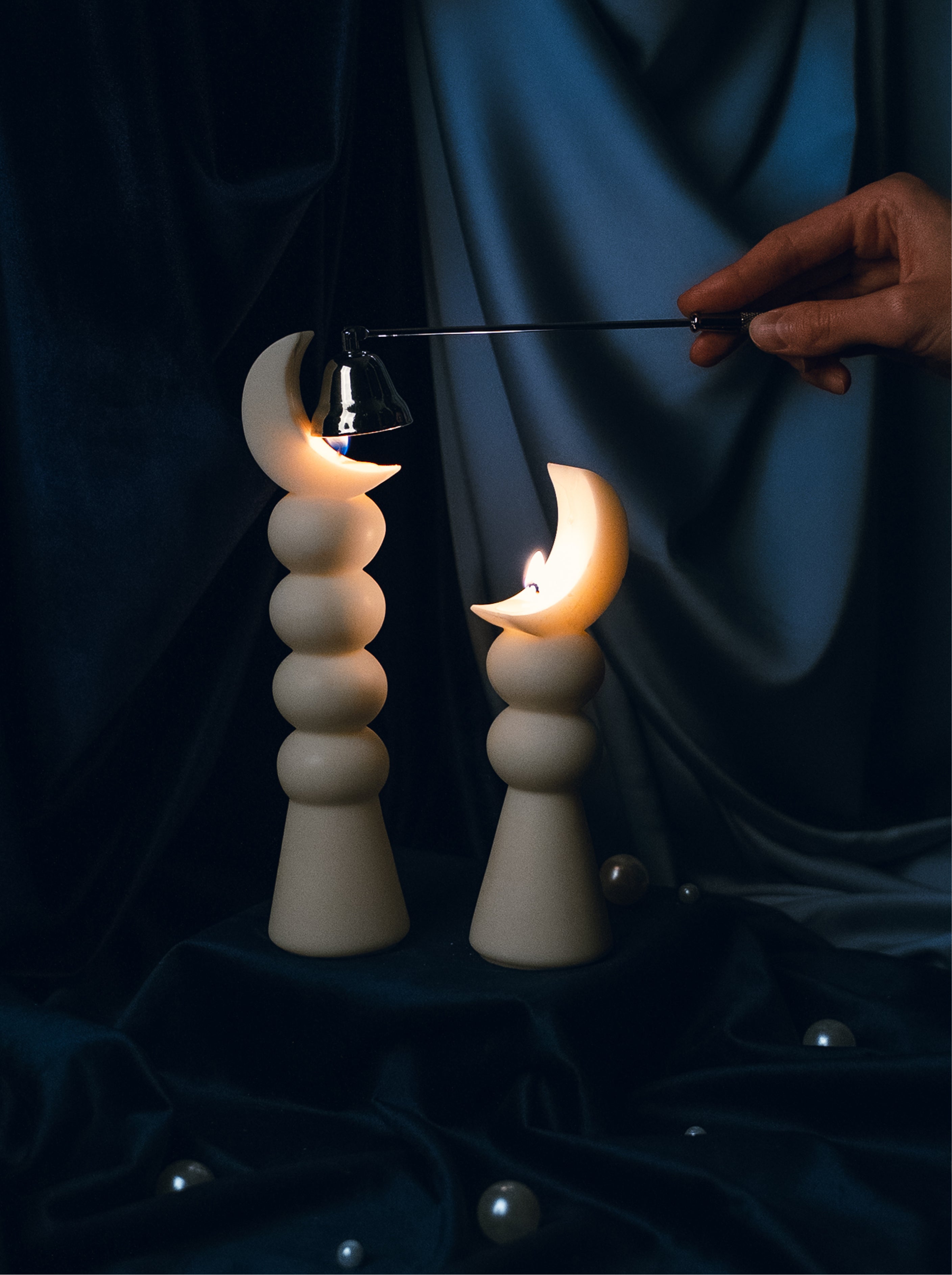 moon candle set