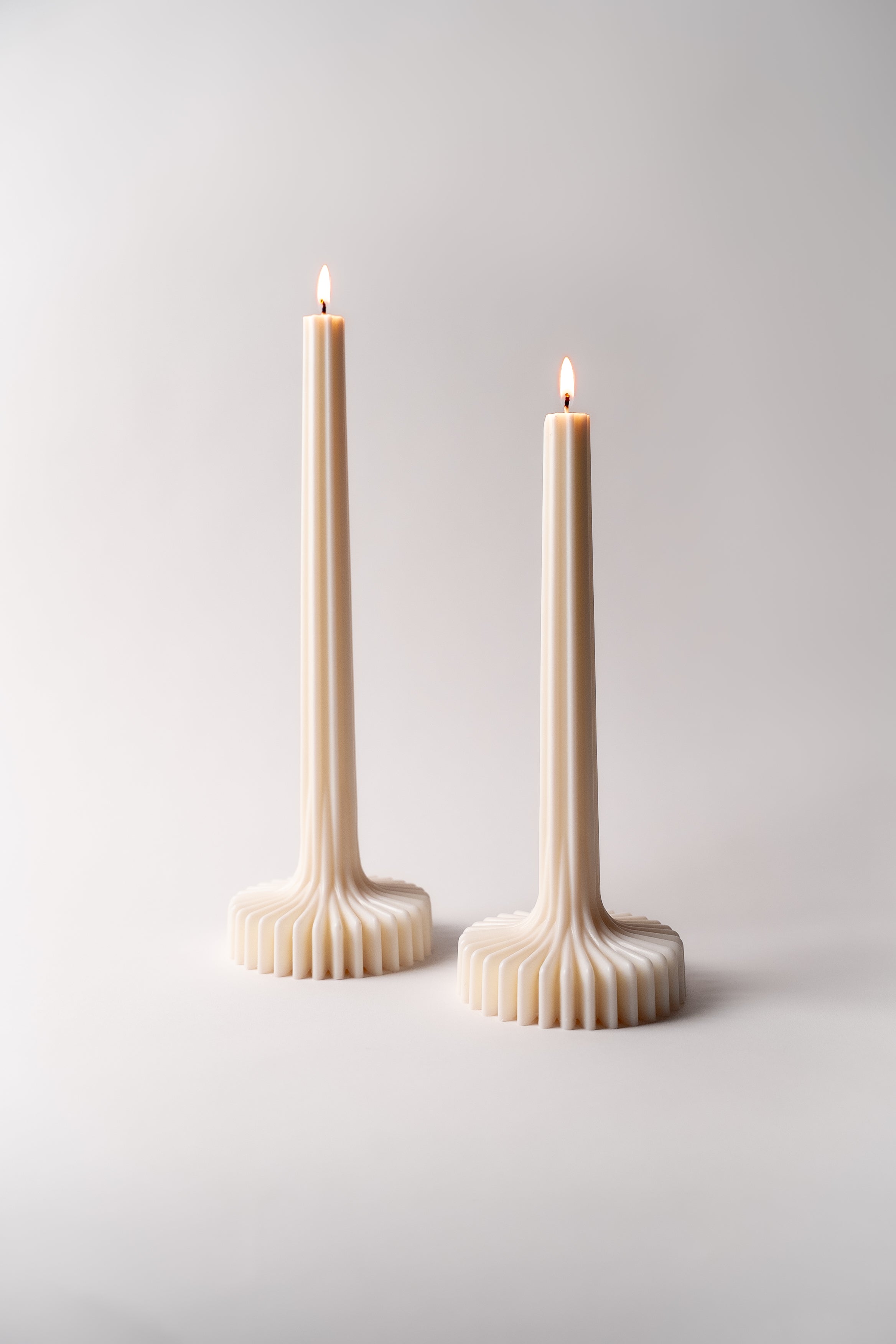 set of ribby candles