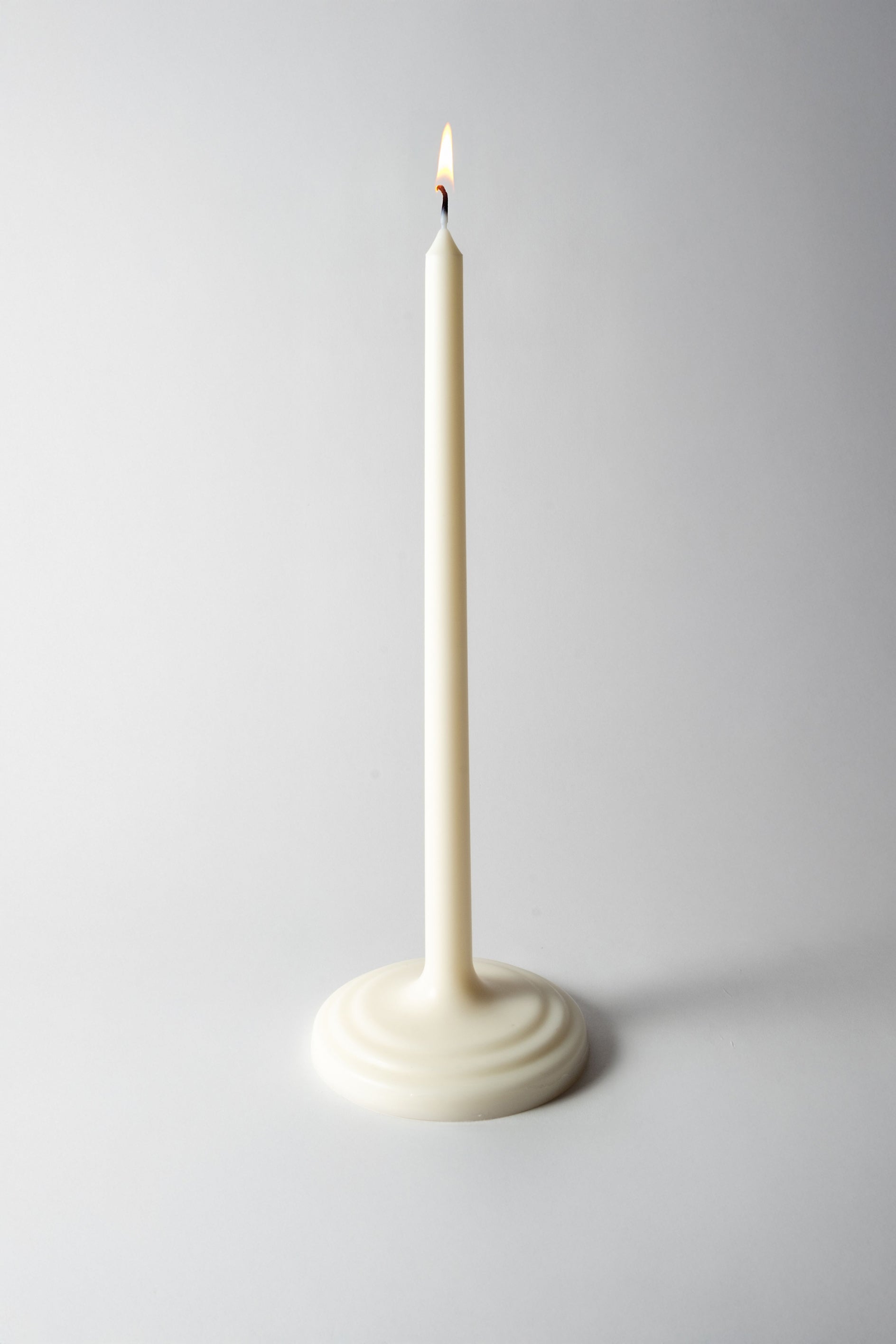 set of rounded base candles
